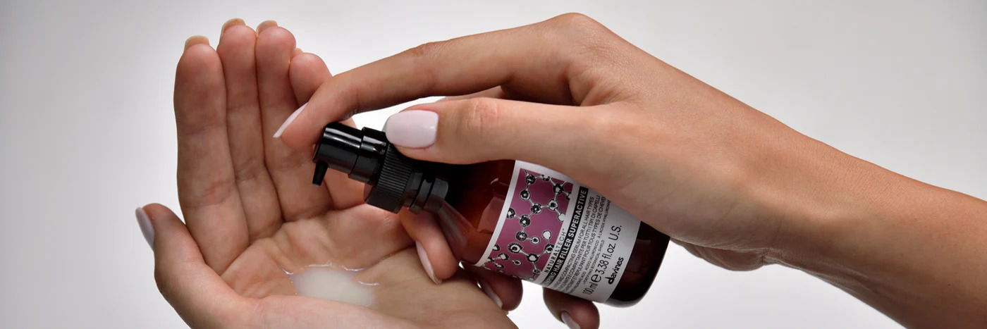 Feine und dünne Haare