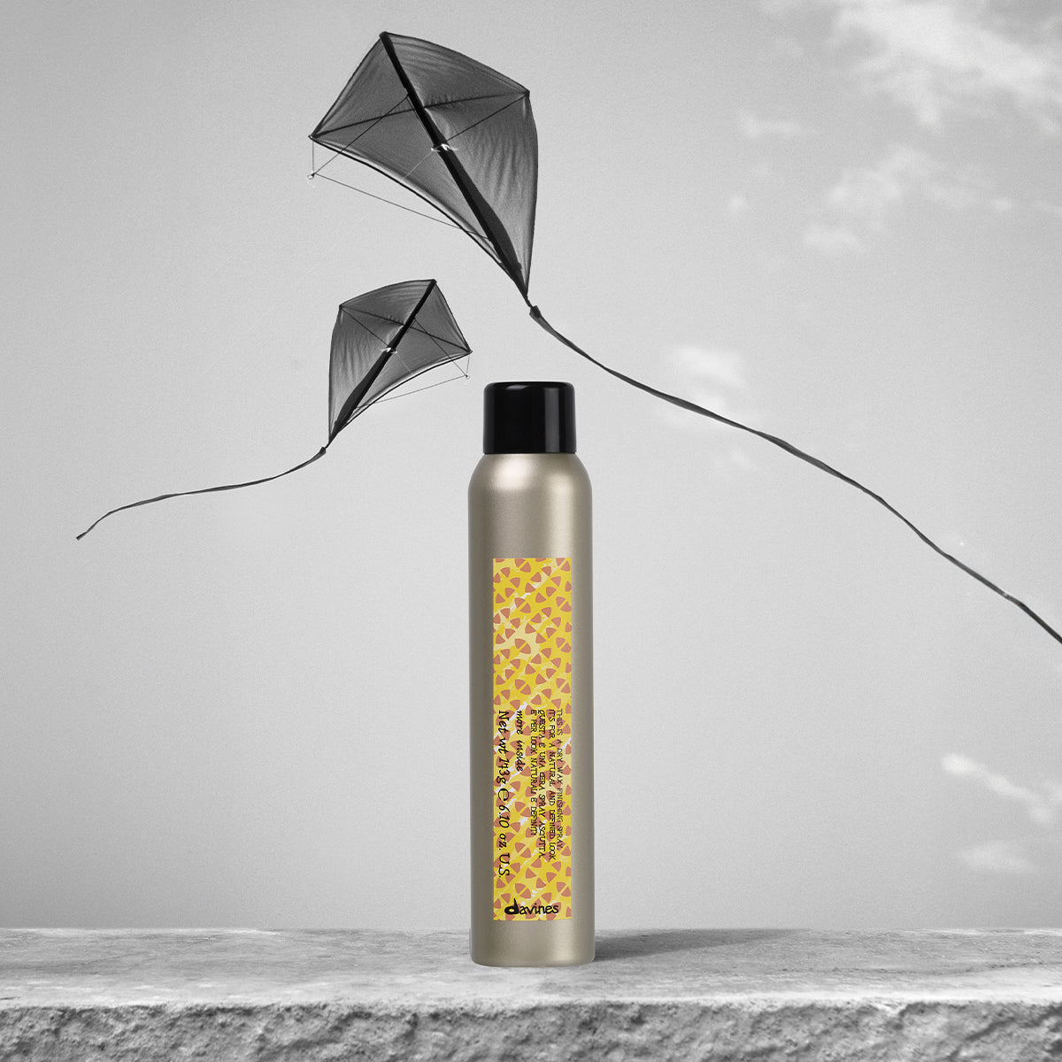 Davines Germany Dry Wax Finishing Spray - Dry Wax Spray für sofortige Undone Textur, natürliche Definition und ein seidenmattes Finish