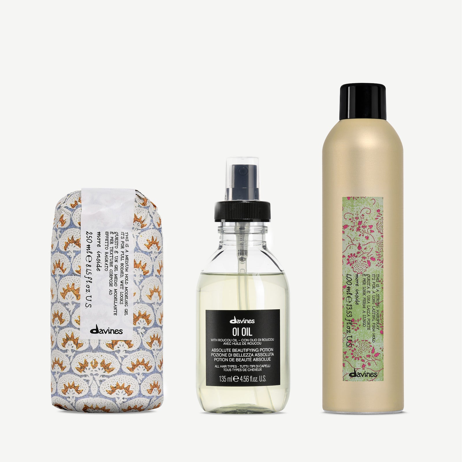 Sleek Zopf Routine 1 3 pz.Davines