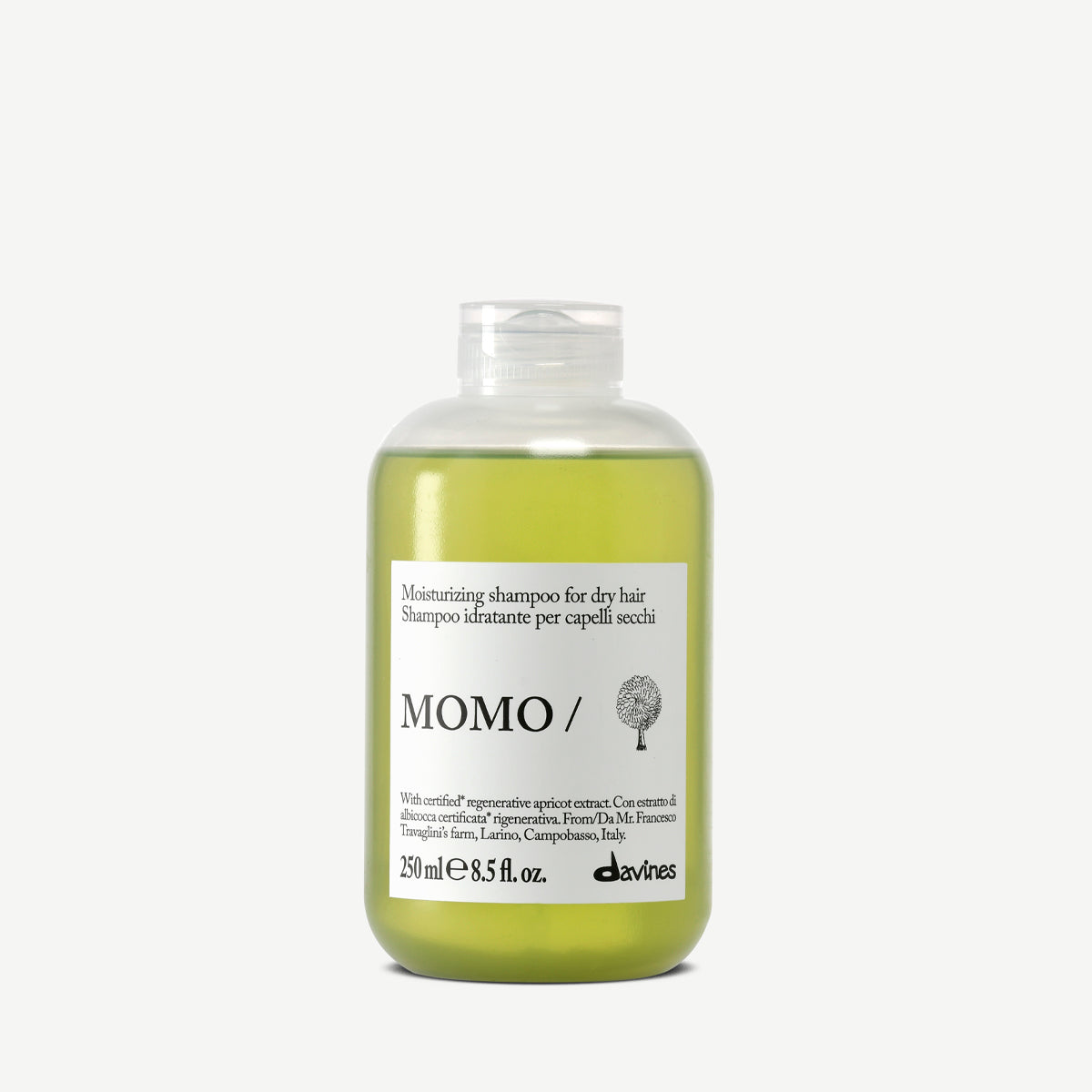 Davines Germany MOMO Shampoo - Feuchtigkeitsspendendes Shampoo für trockenes Haar