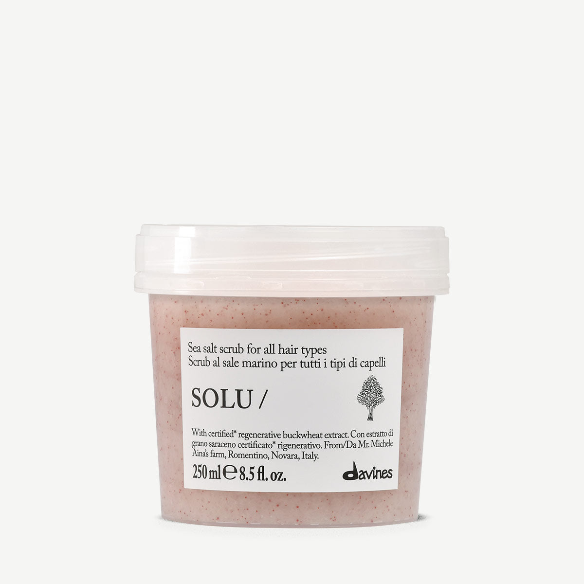 Davines Germany SOLU Sea Salt Scrub - Tiefenreinigendes Meersalzpeeling für alle Haartypen