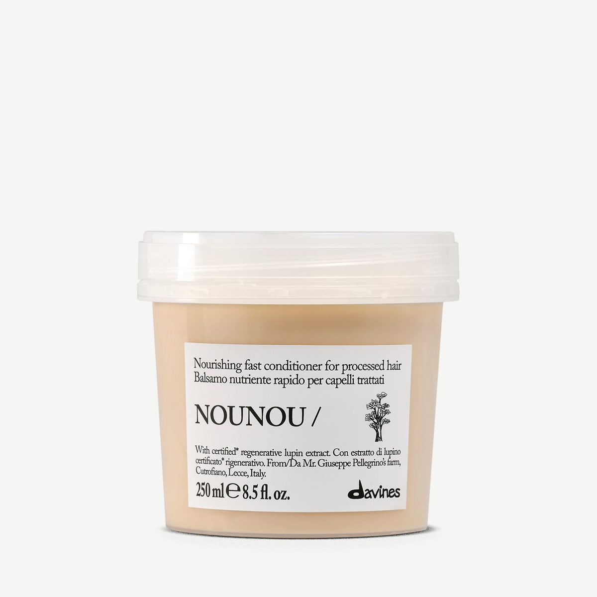 Davines Germany NOUNOU Conditioner - Nährender, schnell wirkender Conditioner für chemisch behandeltes Haar