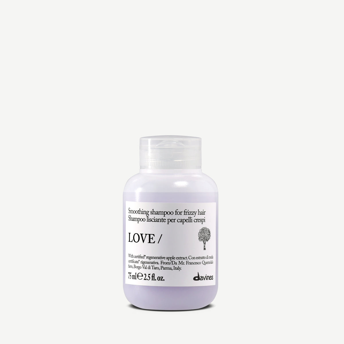 Davines Germany LOVE SMOOTHING Shampoo - Glättendes Shampoo für zu Frizz neigendes Haar