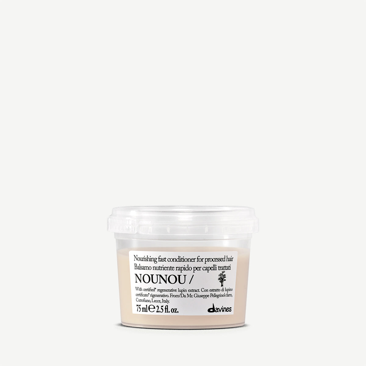 Davines Germany NOUNOU Conditioner - Nährender, schnell wirkender Conditioner für chemisch behandeltes Haar