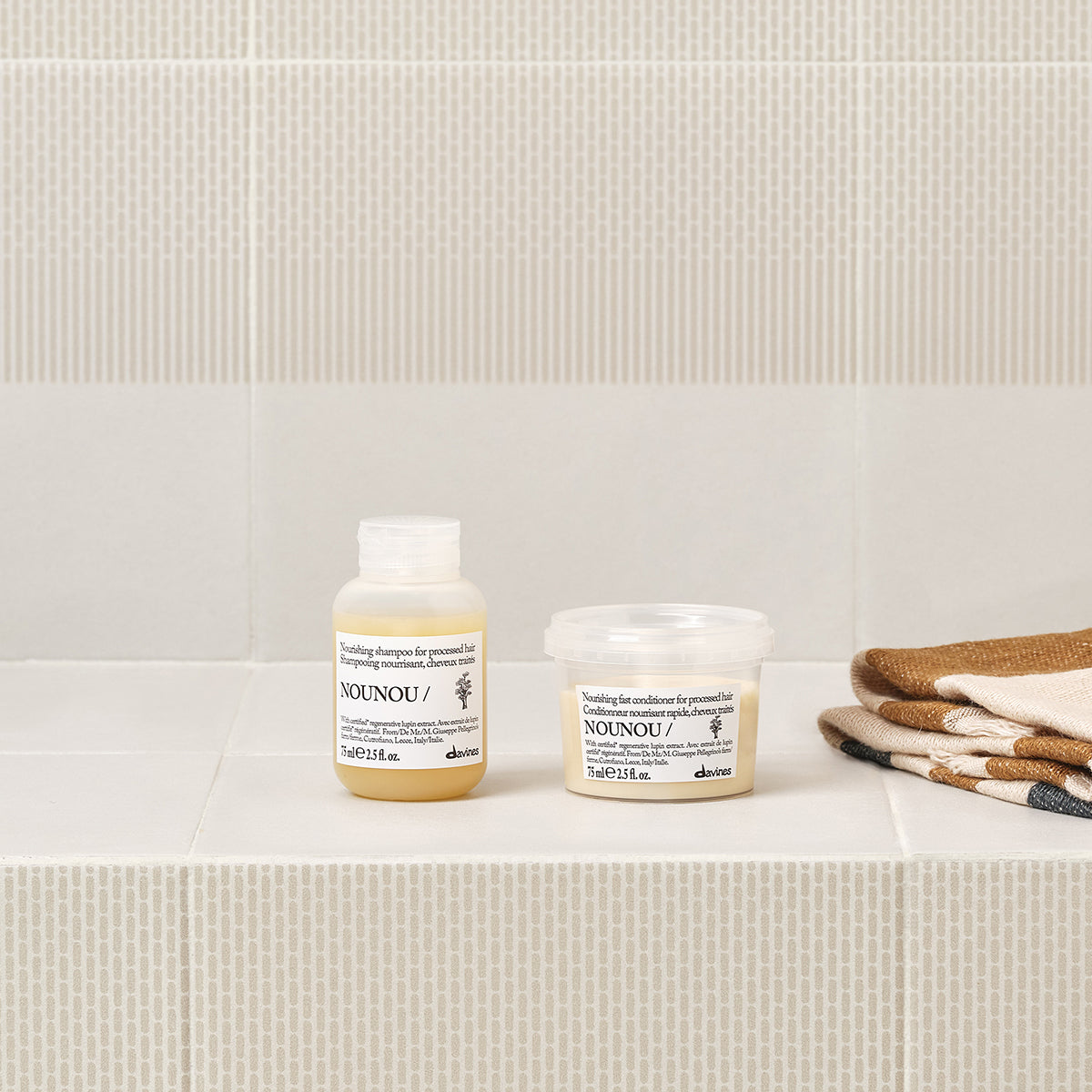 Davines Germany NOUNOU Conditioner - Nährender, schnell wirkender Conditioner für chemisch behandeltes Haar
