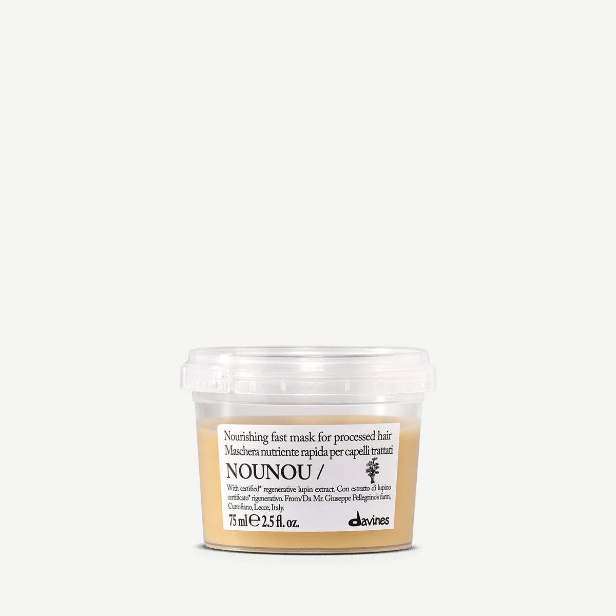 Davines Germany NOUNOU Mask - Nährende, schnell wirkende Maske für chemisch behandeltes Haar