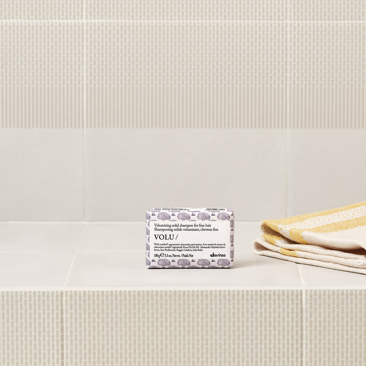 Davines Germany VOLU Shampoo Bar - Volumengebendes festes Shampoo für feines Haar