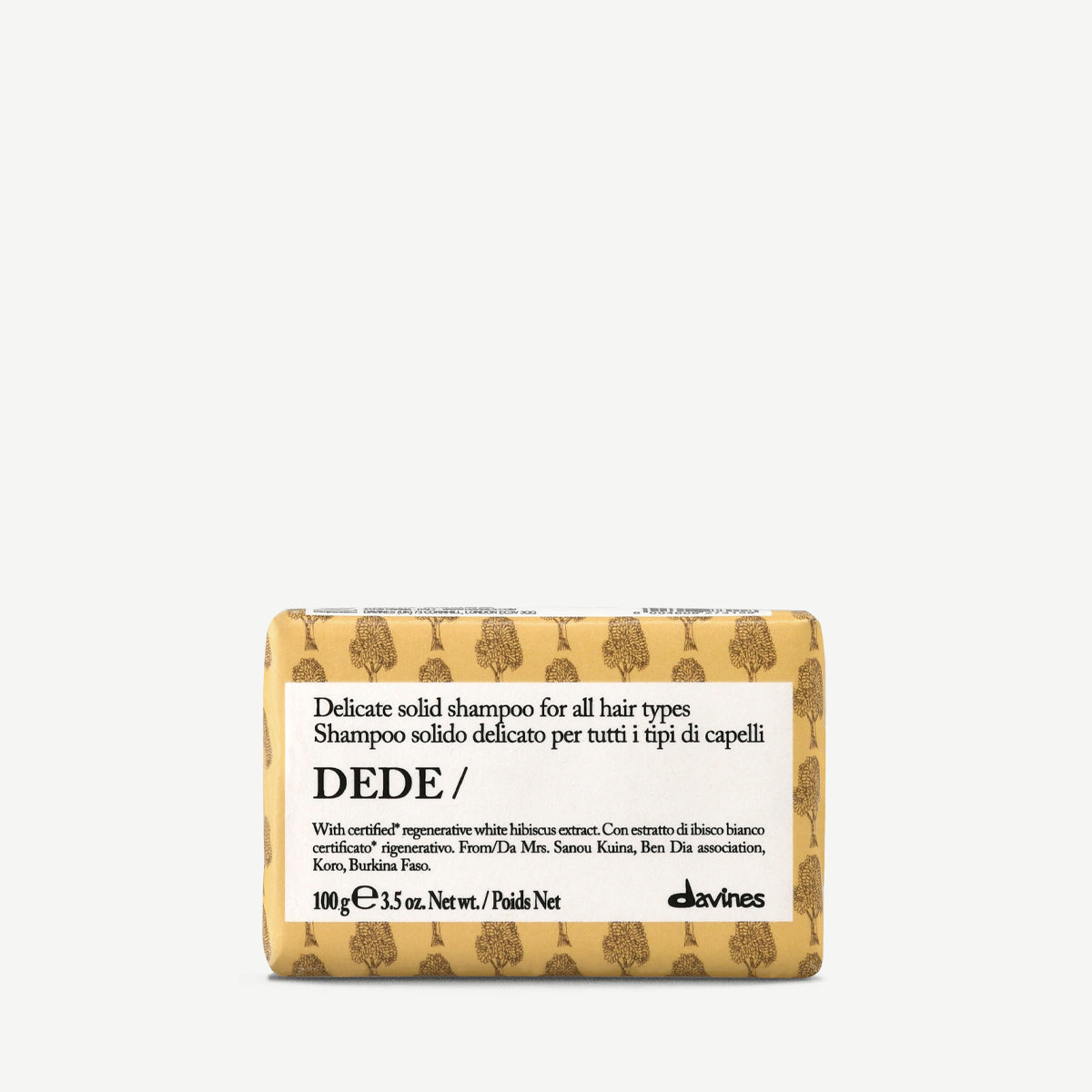 DEDE Shampoo Bar 1 100 grDavines