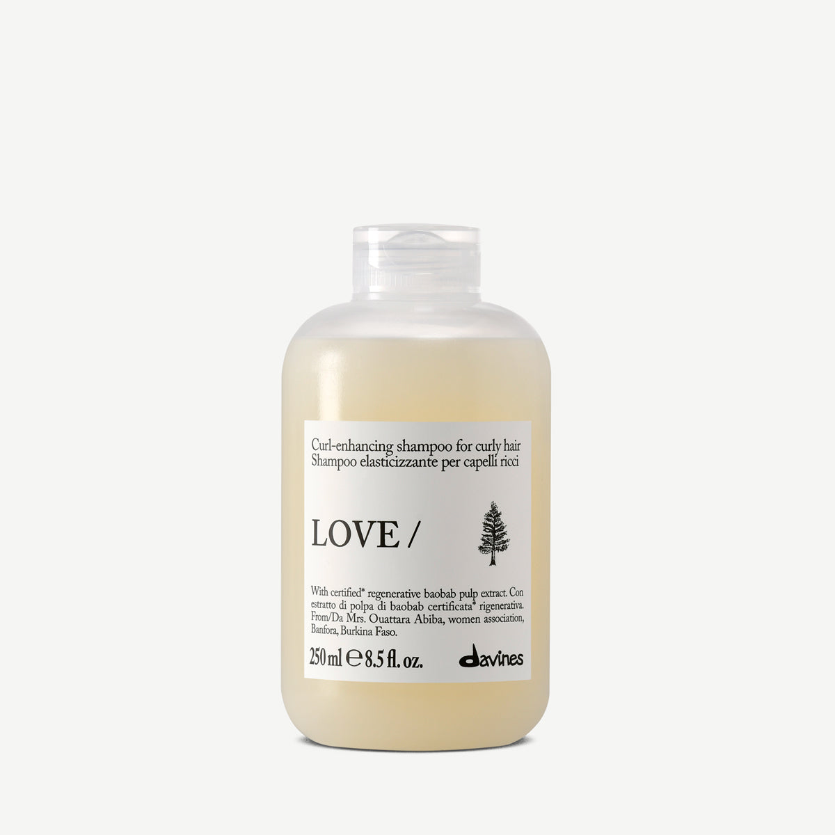 Davines Germany LOVE CURL Shampoo - Lockenverstärkendes Shampoo für welliges oder lockiges Haar