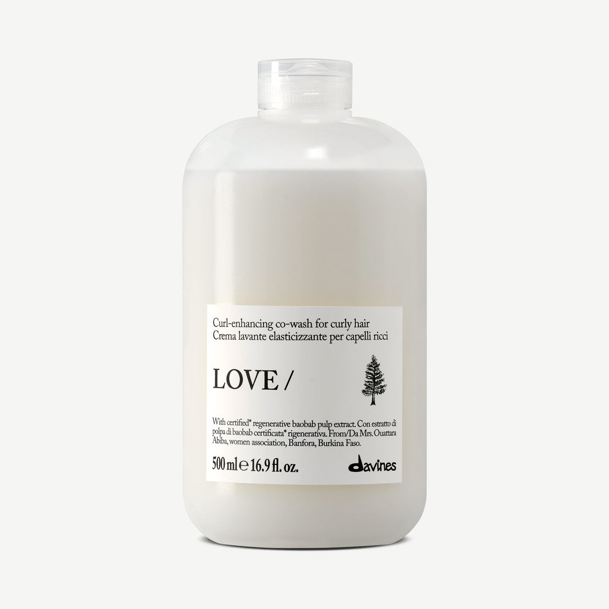 LOVE CURL Co-Wash 1 500 mlDavines