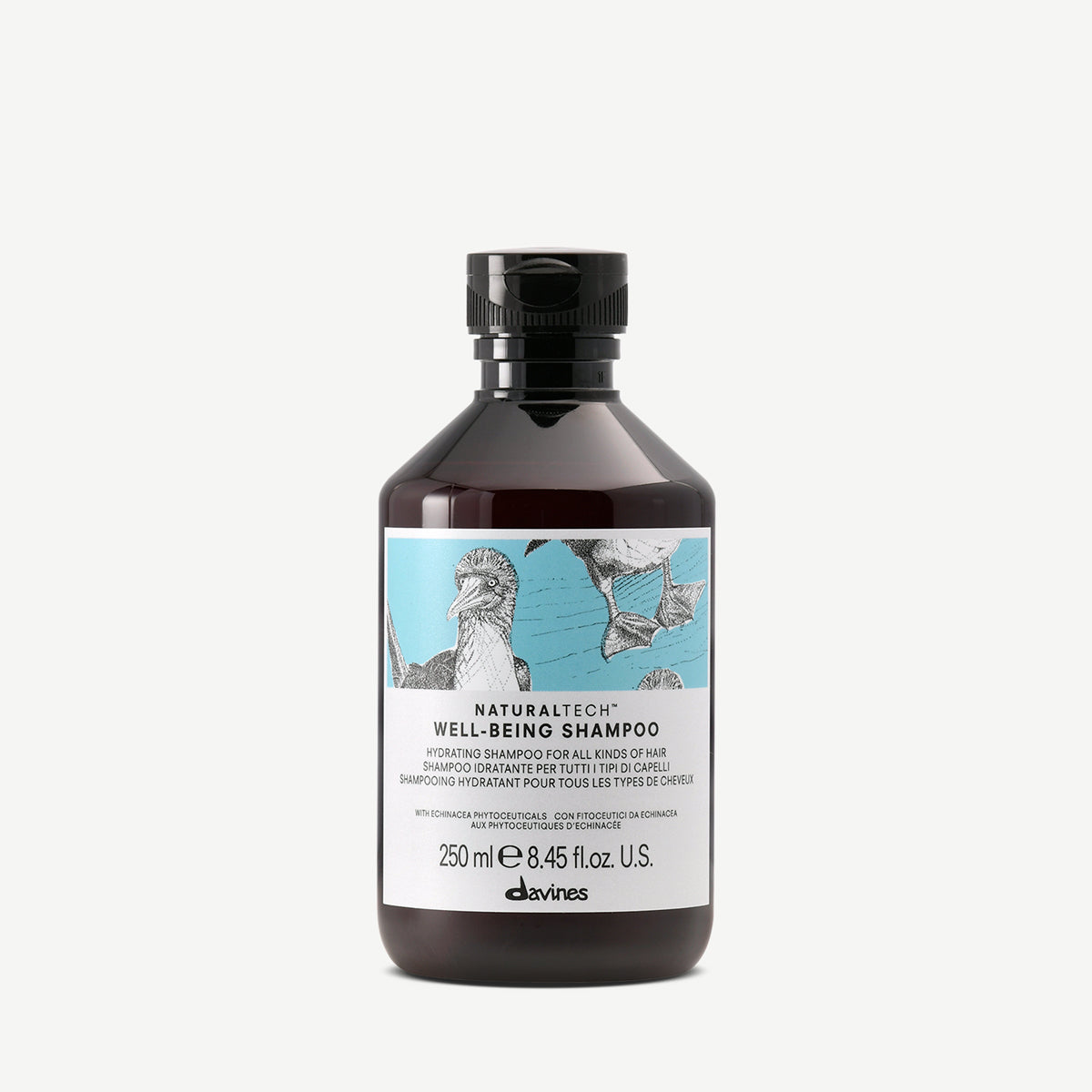 Davines Germany WELLBEING Shampoo - Feuchtigkeitsspendendes Shampoo für alle Haartypen