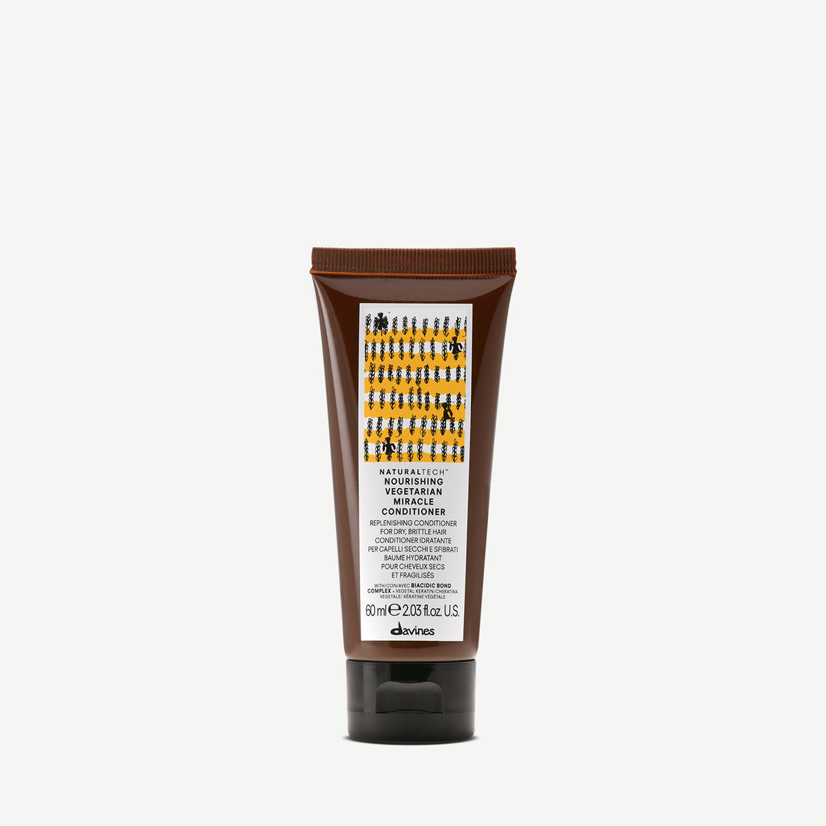 Davines Germany NOURISHING Vegetarian Miracle Conditioner - Feuchtigkeitsspendender Conditioner für trockenes und brüchiges Haar