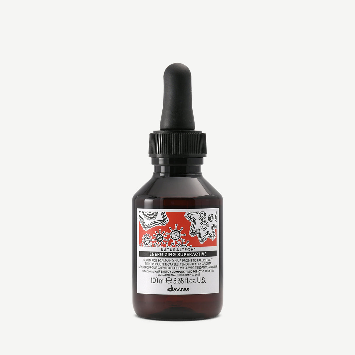Davines Germany ENERGIZING Superactive - Stimulierendes Serum für die Kopfhaut und brüchiges, zu Haarausfall neigendes Haar