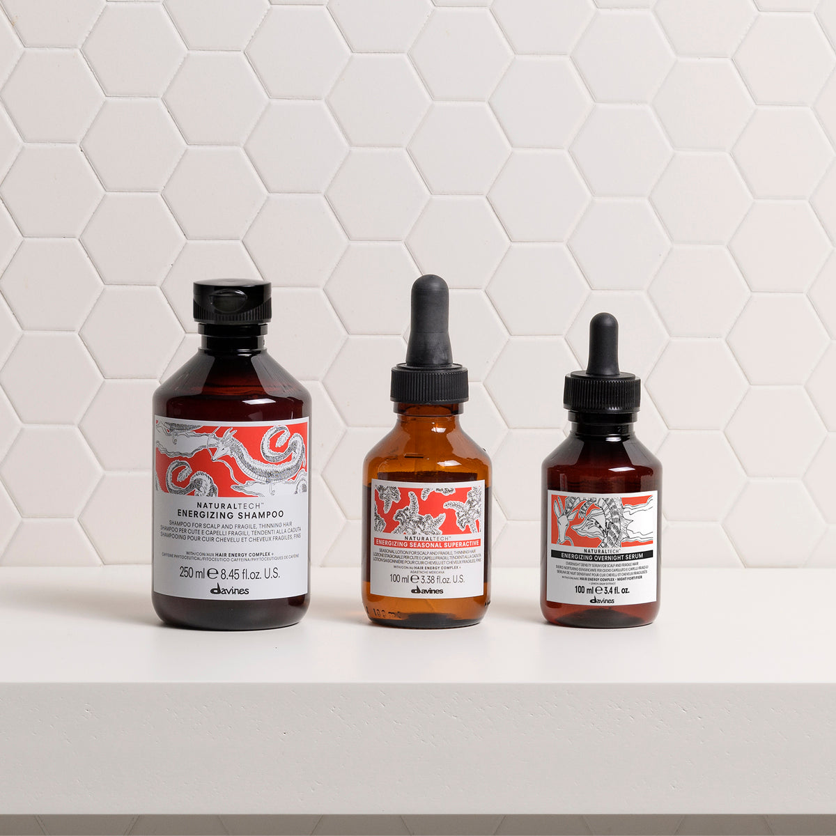 Davines Germany ENERGIZING Overnight Serum - Leave-in Nachtserum für Kopfhaut und Haar