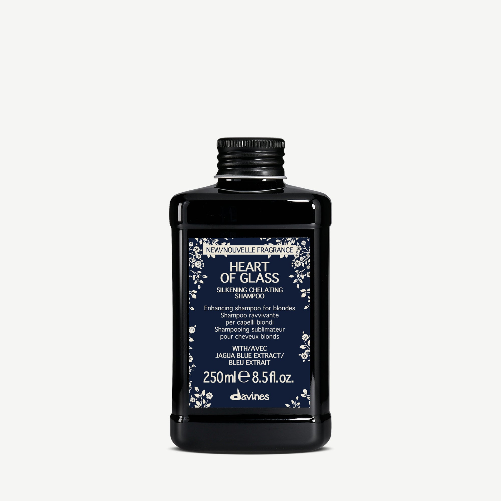 Davines Germany Heart of Glass Silkening Chelating Shampoo - Pflegendes Shampoo für natürliches und behandeltes Blond