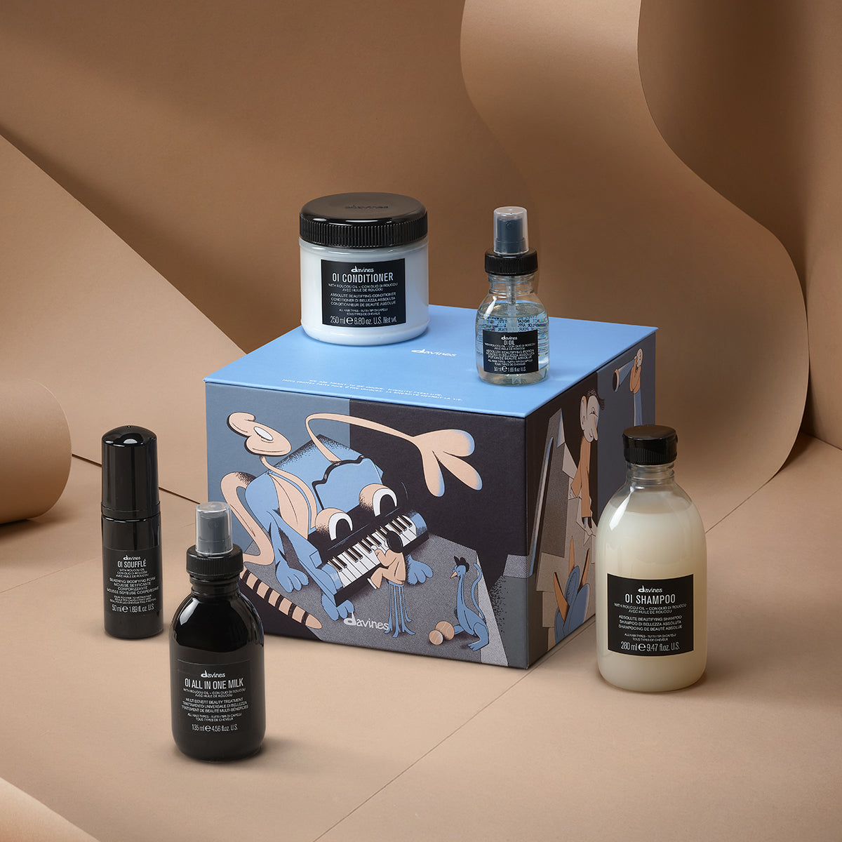 Davines Germany Nocturnal in a Dream Geschenkset - Festliches OI Geschenkset für außergewöhnlichen Glanz und Geschmeidigkeit