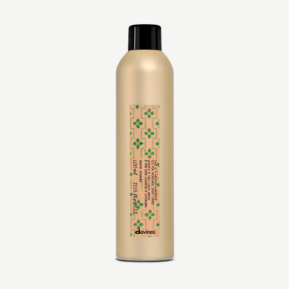 This is a Medium Hair Spray 1 400 mlDavines