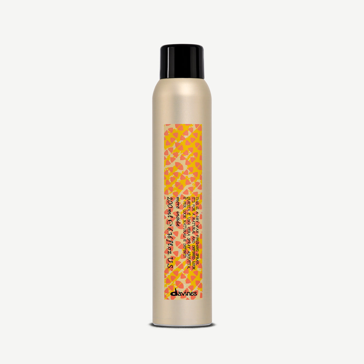 Davines Germany Dry Wax Finishing Spray - Dry Wax Spray für sofortige Undone Textur, natürliche Definition und ein seidenmattes Finish