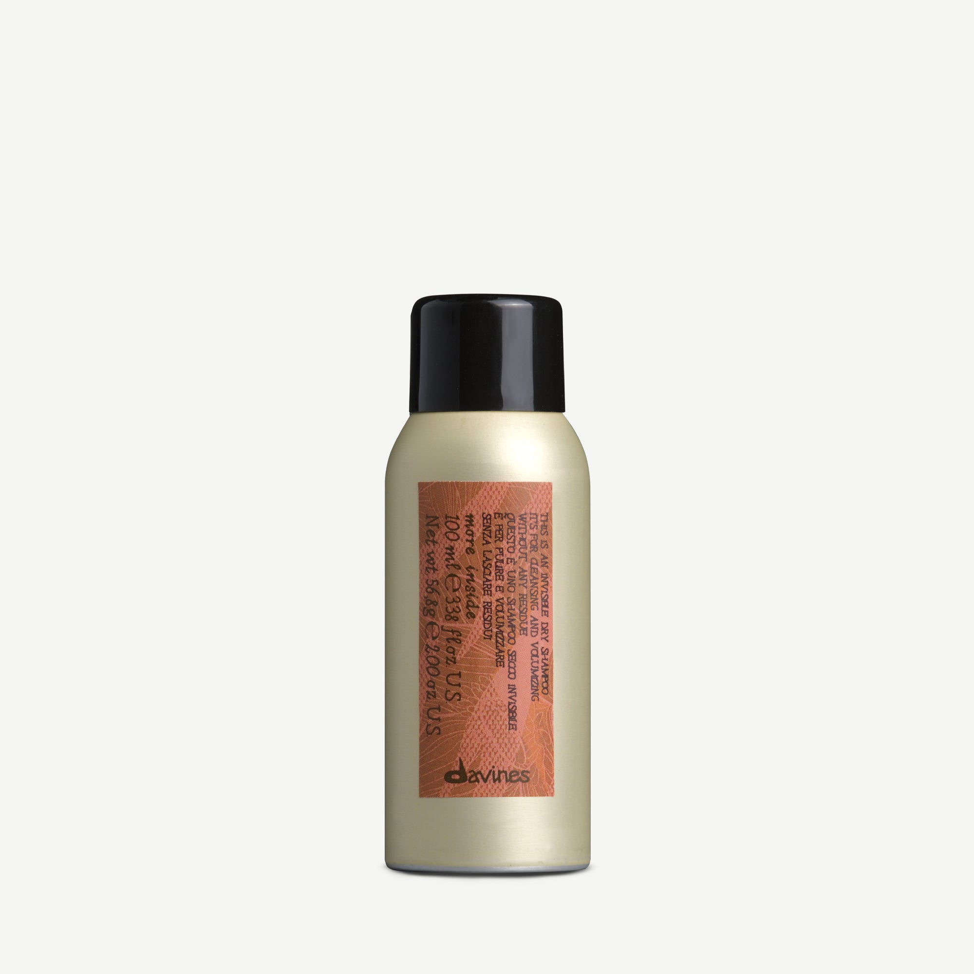 Davines Germany This is an Invisible Dry Shampoo - Unsichtbares Trockenshampoo, erfrischt das Haar und verleiht Volumen ohne Rückstände