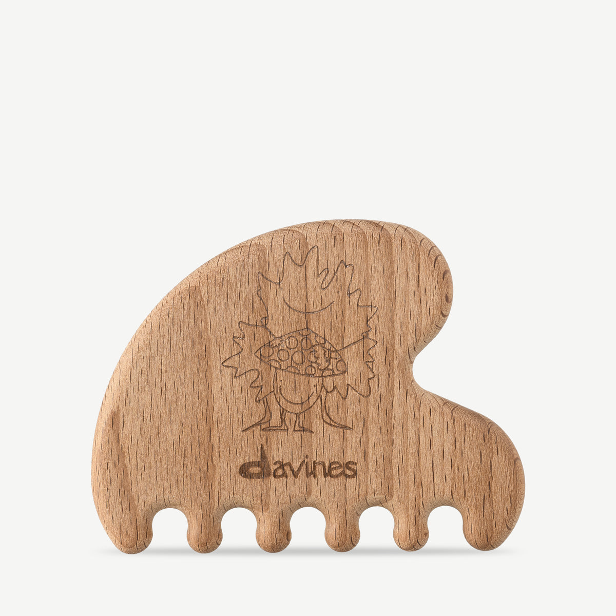 Davines Germany Gua Sha - Gua Sha aus Buchenholz für die Massage von Kopfhaut, Gesicht und Hals.