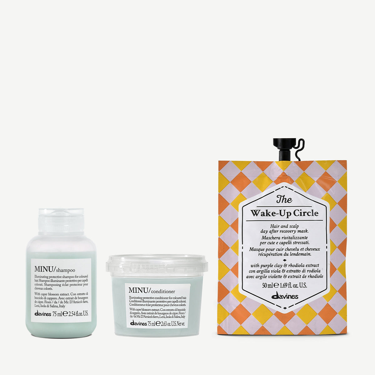 First Hair Kit „Coloriertes Haar" 1 3 pz.Davines