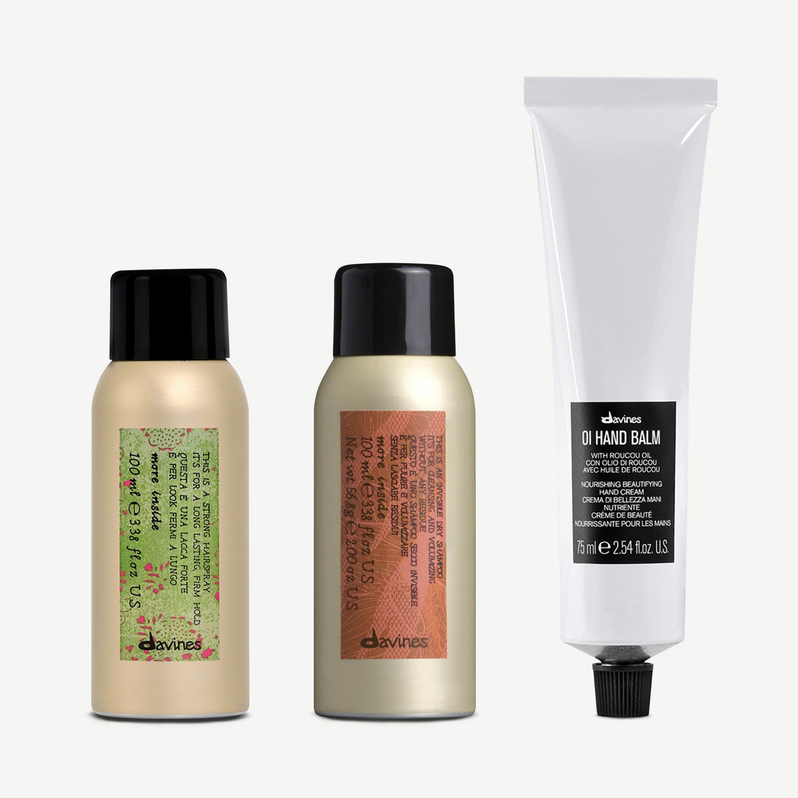 Handtaschen-Essentials 1 3 pz.Davines