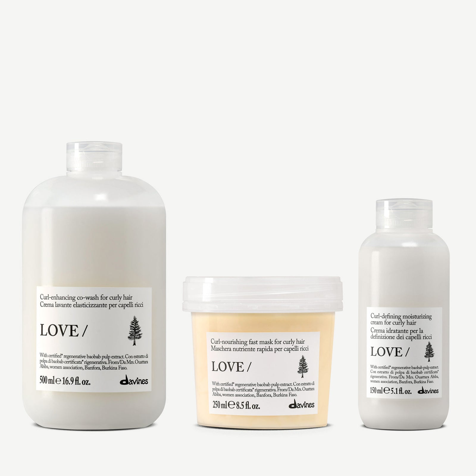 Thick Curls Routine 1 3 pz.Davines