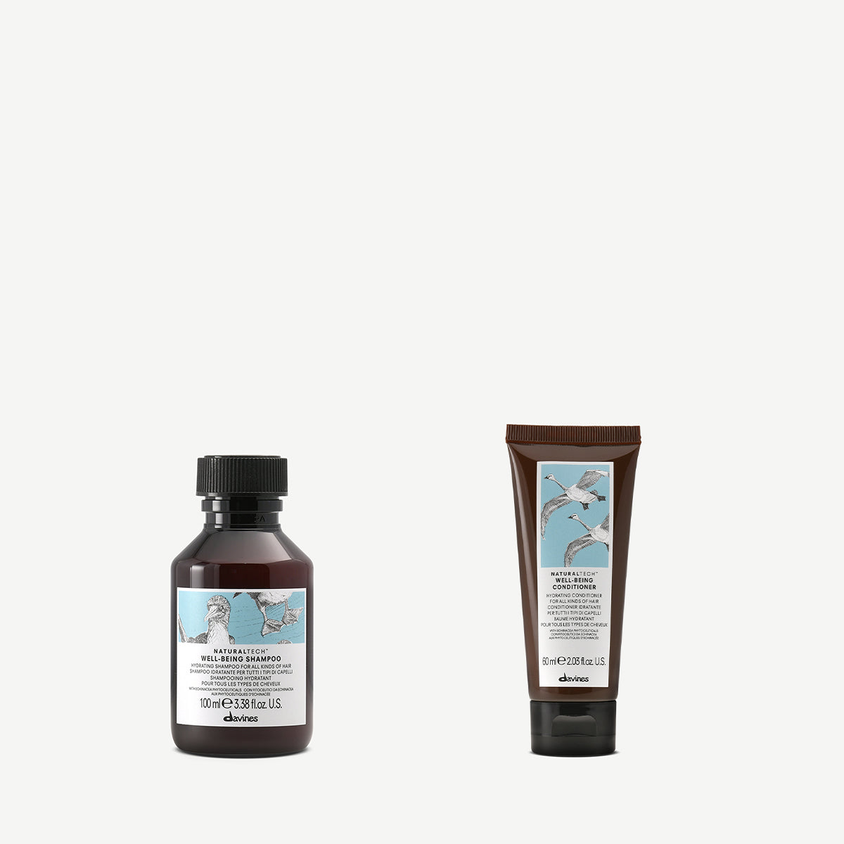 WELLBEING Reiseduo 1 2 pz.Davines