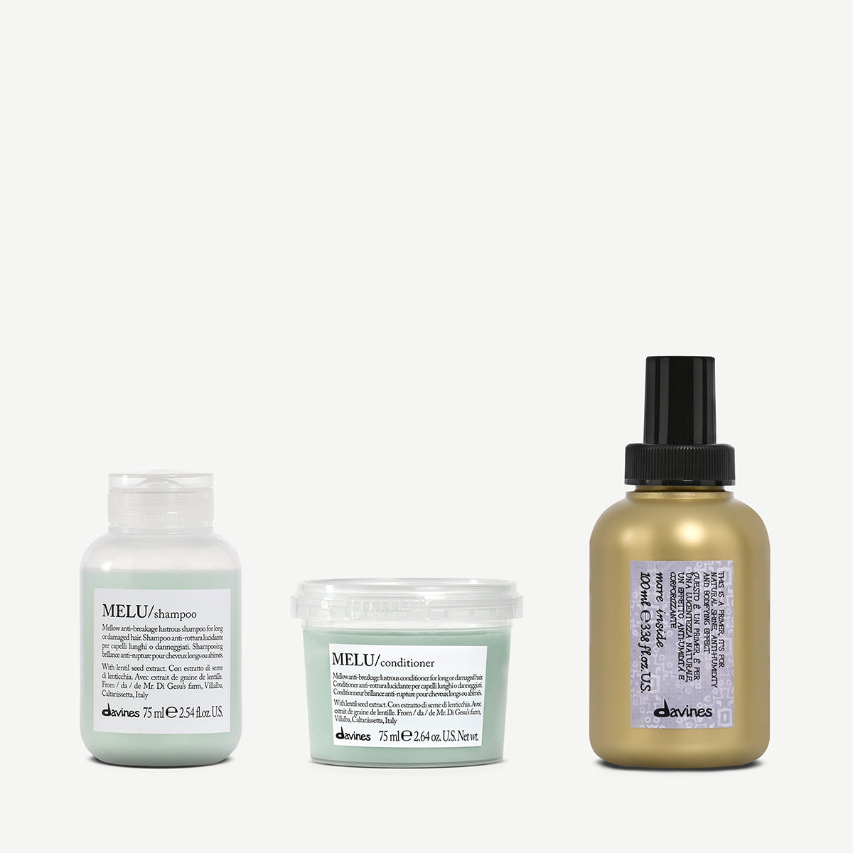 First Hair Kit „Langes Haar" 1 3 pz.Davines