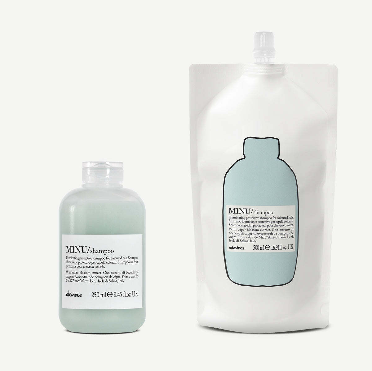 MINU Shampoo & Refill 1 2 pz.Davines