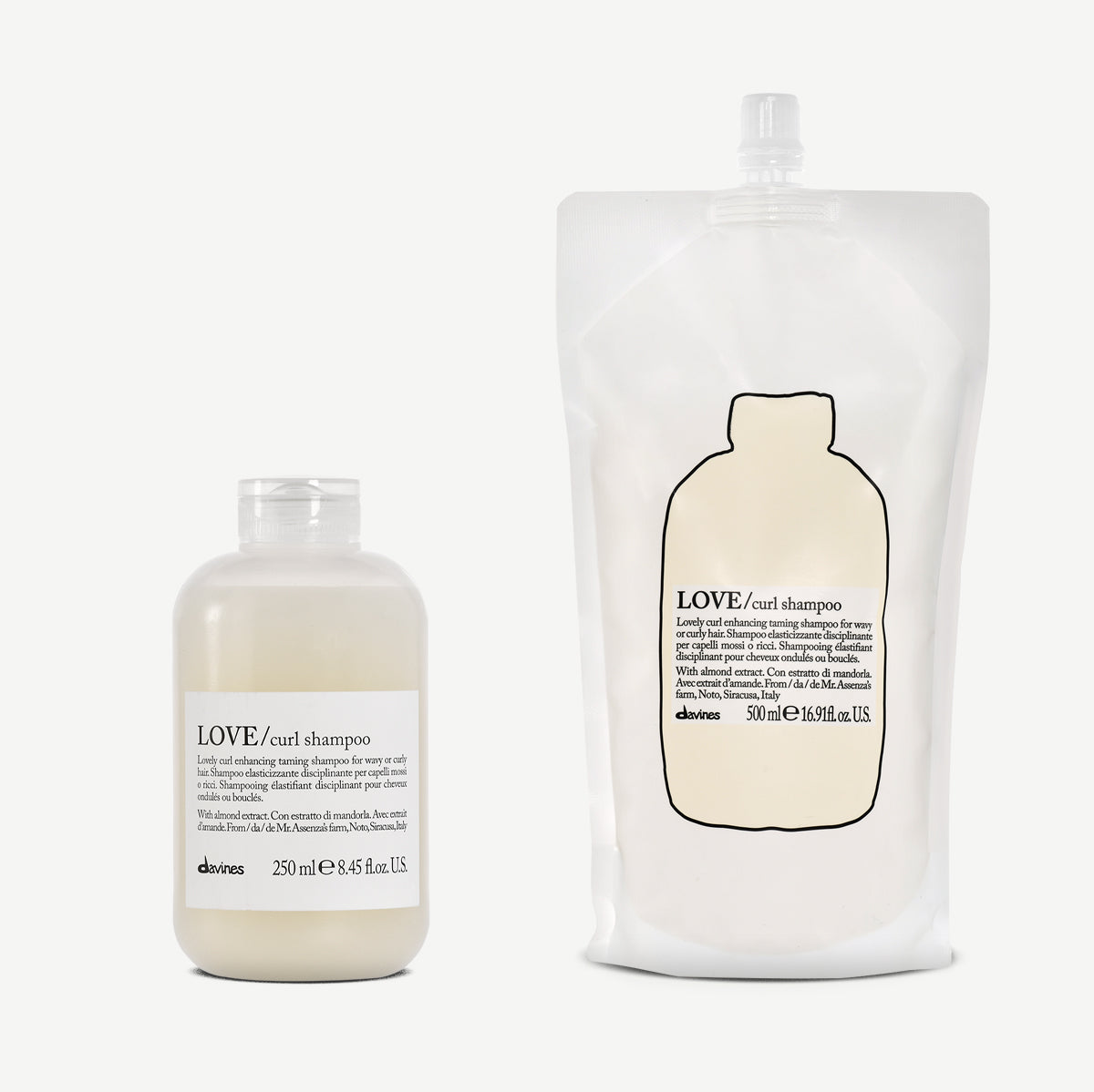 LOVE CURL Shampoo & Refill 1 2 pz.Davines