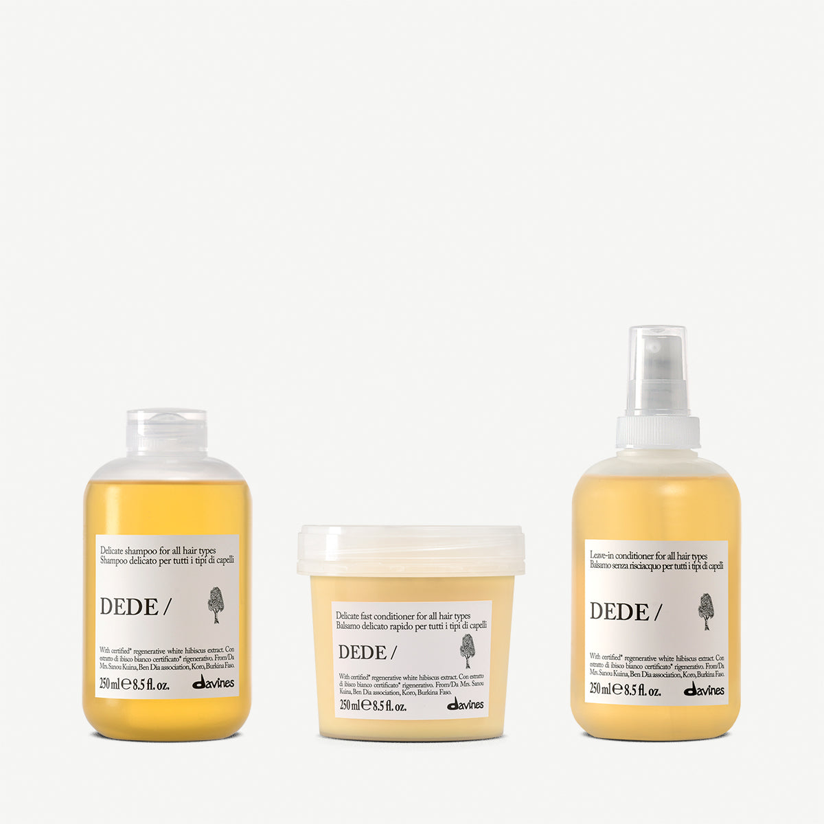 Davines Germany DEDE Routine - Sanfte Pflegeroutine für 50% verbesserte Kämmbarkeit*