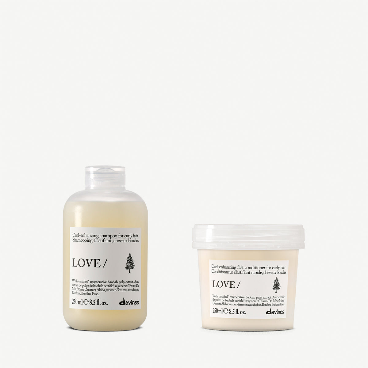 Davines Germany LOVE CURL Duo - Lockenverstärkendes Duo für lockiges oder welliges Haar