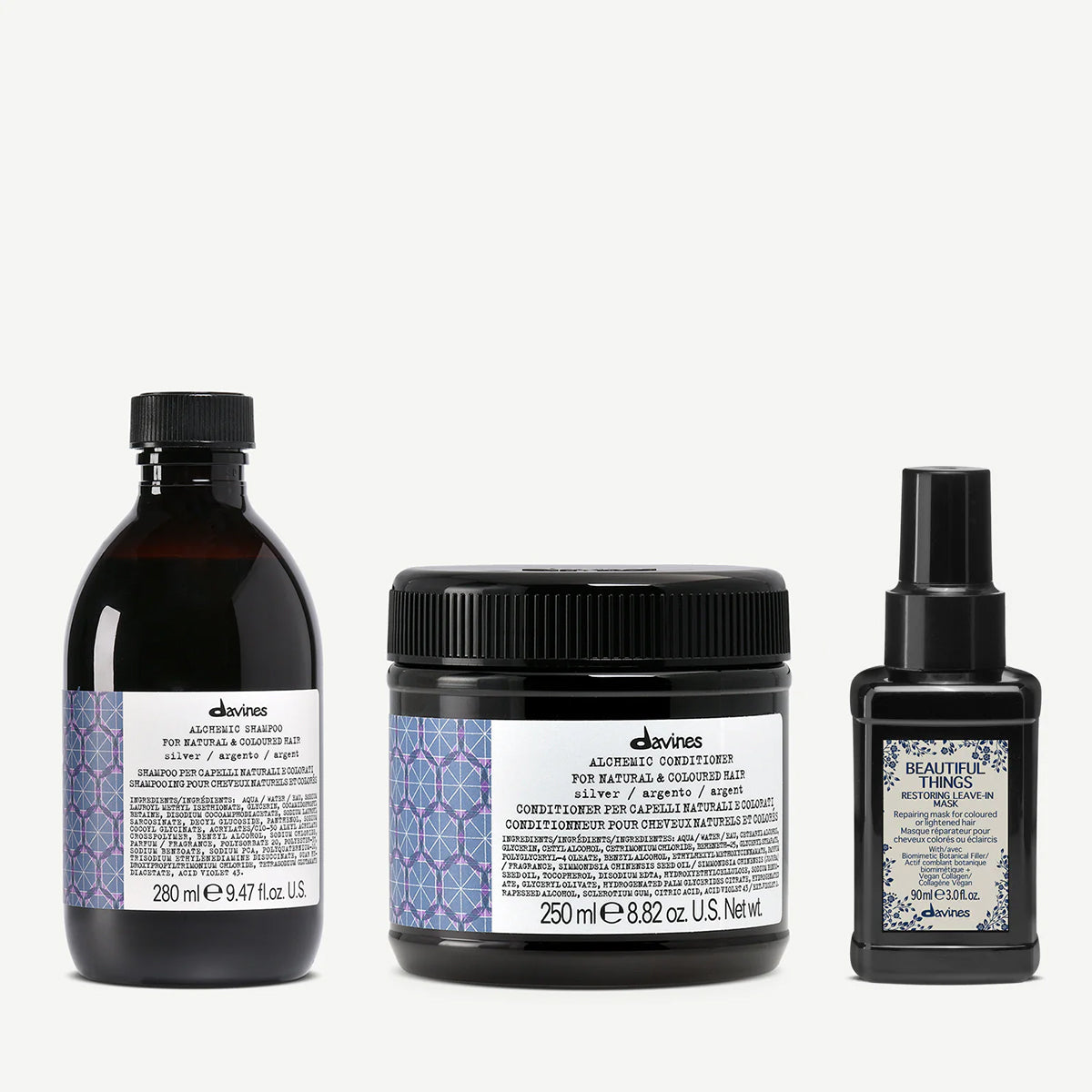 Grey Care Routine 1 3 pz.Davines