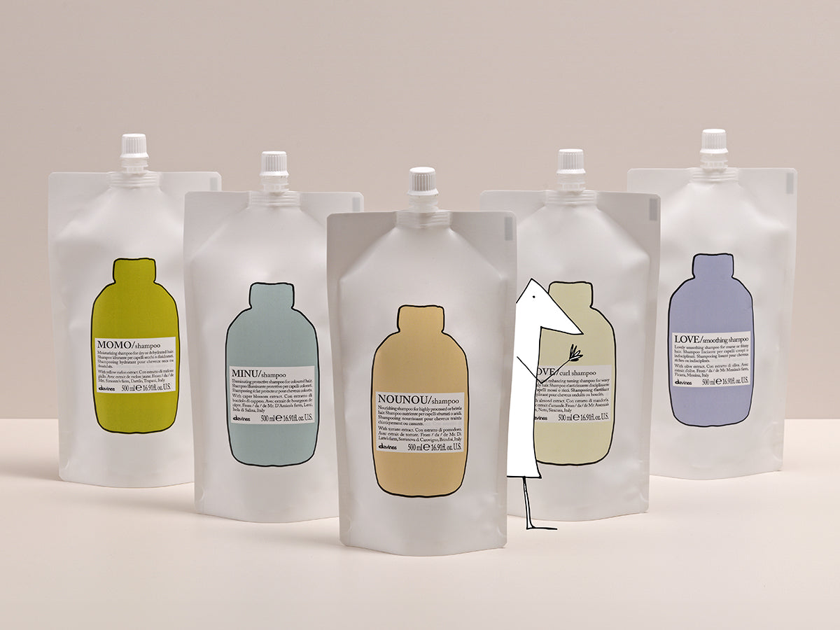 Erfahre mehr über die Shampoo Refills von Essential Haircare