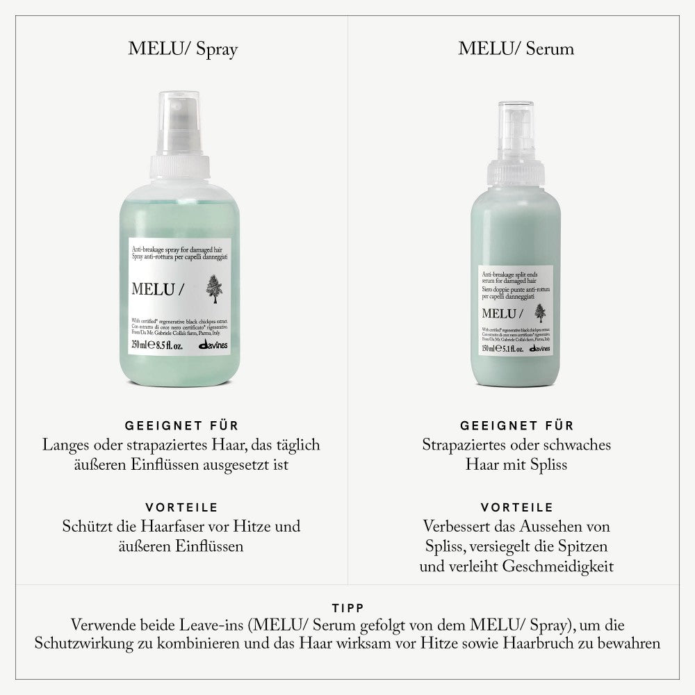 
Davines Germany MELU Serum - Anti-Haarbruch Serum für schwaches Haar