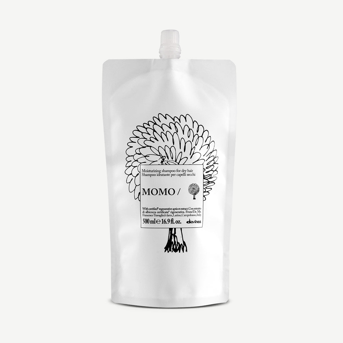 
Davines Germany MOMO Shampoo - Feuchtigkeitsspendendes Shampoo für trockenes Haar