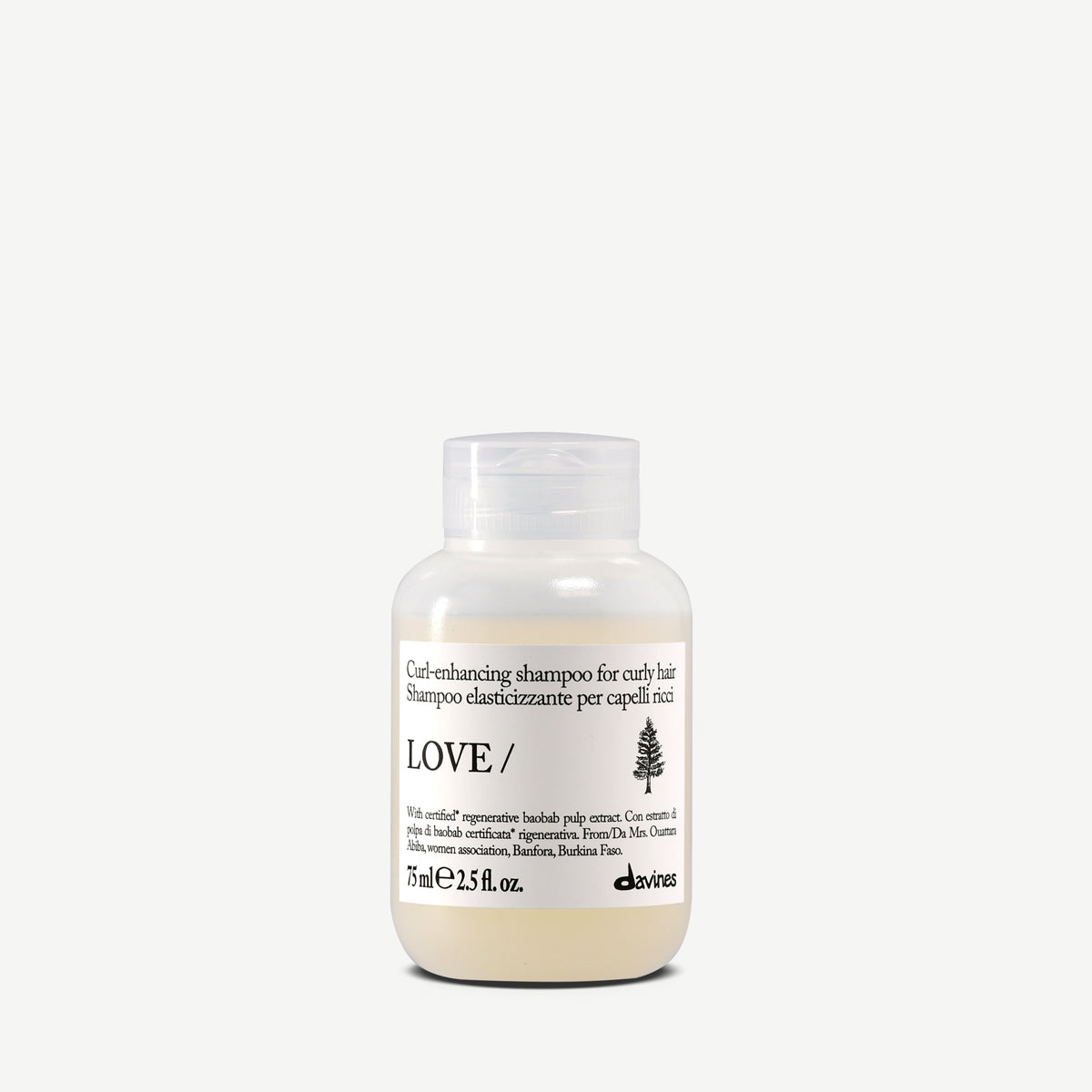 
Davines Germany LOVE CURL Shampoo - Lockenverstärkendes Shampoo für welliges oder lockiges Haar