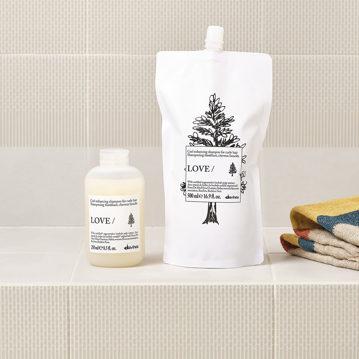 
Davines Germany LOVE CURL Shampoo - Lockenverstärkendes Shampoo für welliges oder lockiges Haar