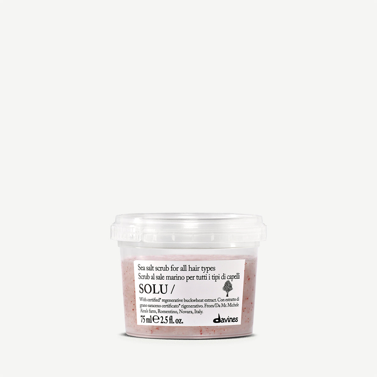 
Davines Germany SOLU Sea Salt Scrub - Tiefenreinigendes Meersalzpeeling für alle Haartypen