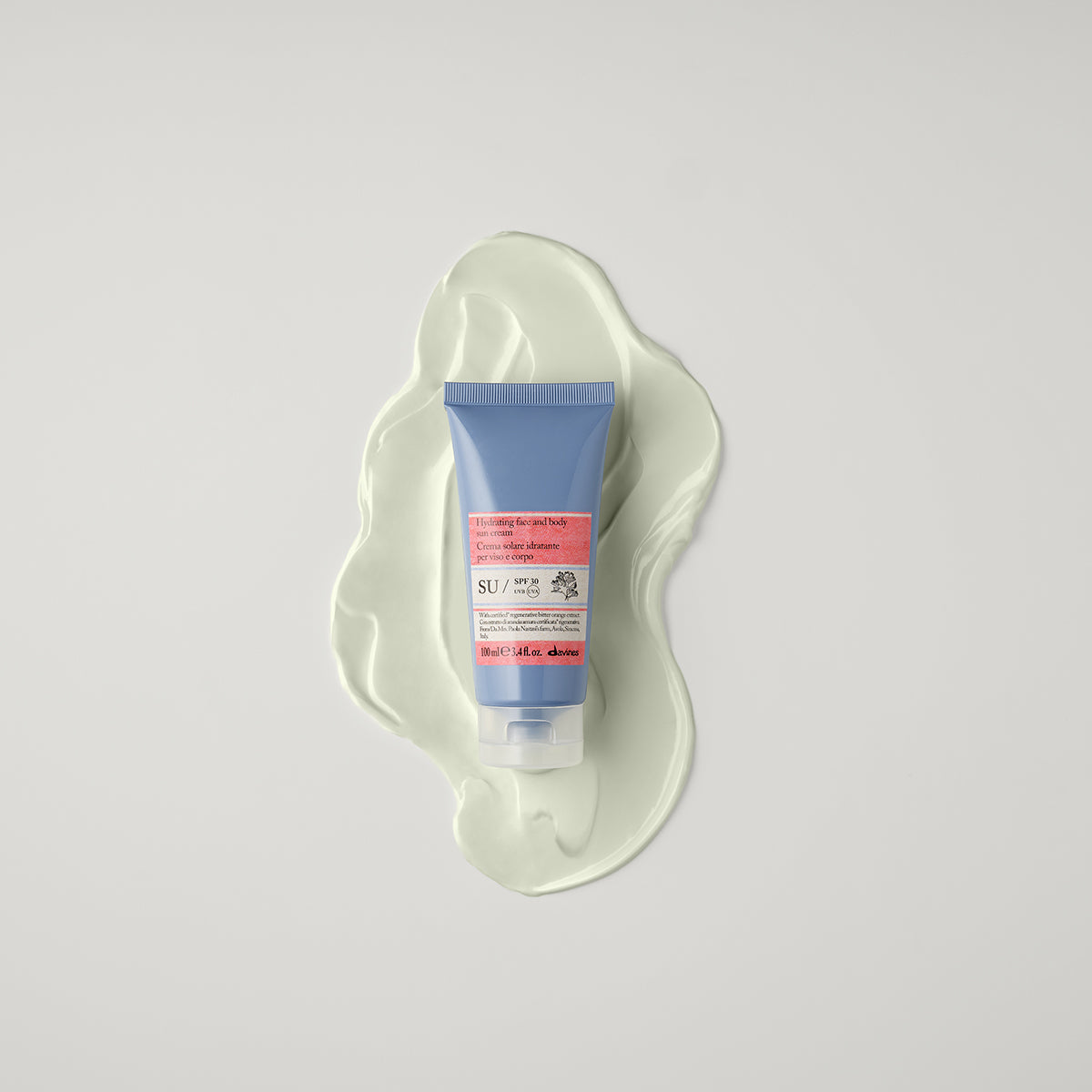 
Davines Germany SU LSF 30 - Feuchtigkeitsspendende Sonnencreme mit LSF 30