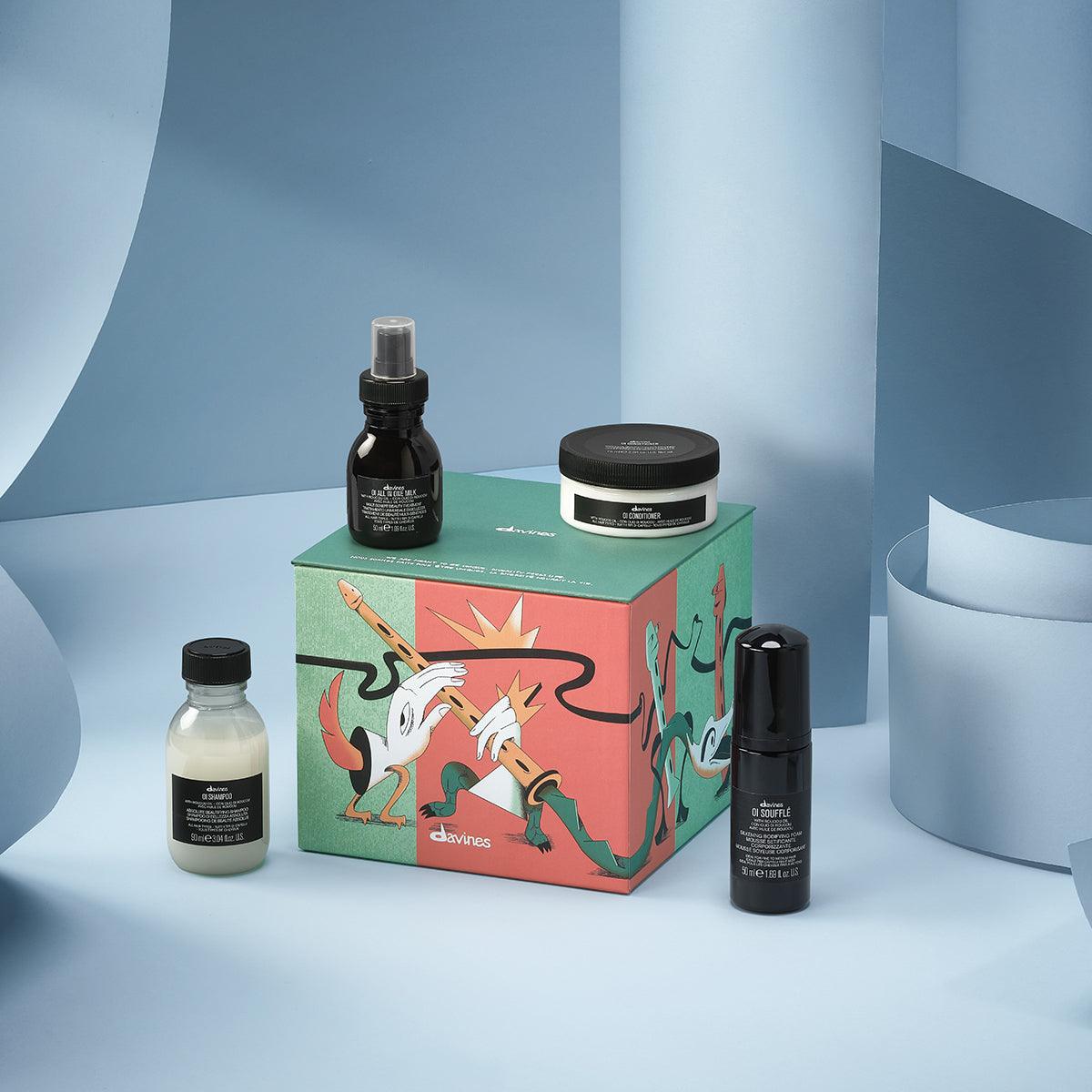 
Davines Germany Six Little Brothers Geschenkset - Festliches OI Geschenkset im Reiseformat für außergewöhnlichen Glanz und Geschmeidigkeit