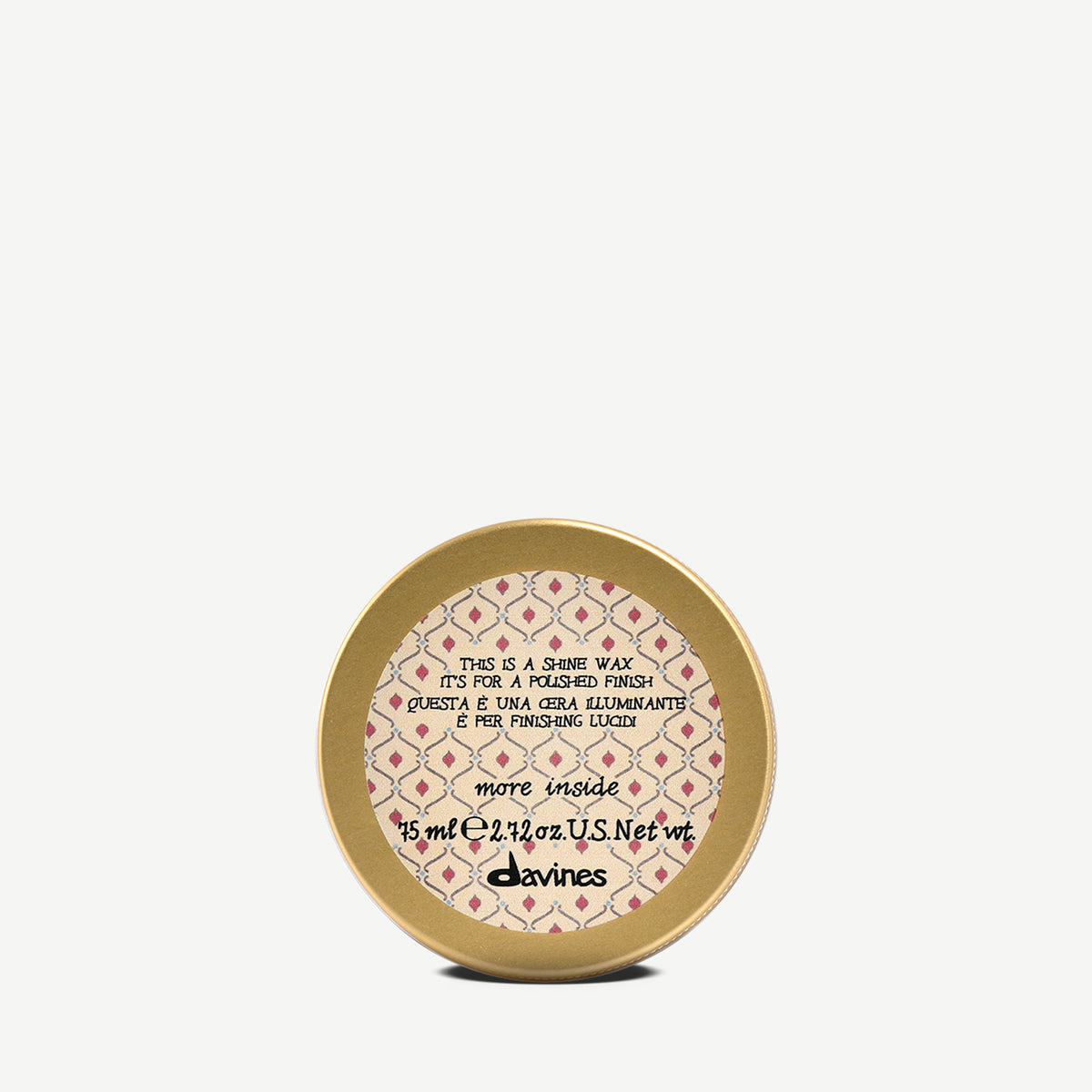 This is a Shine Wax 1  75 mlDavines
