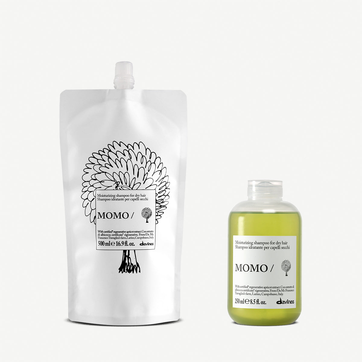 MOMO Shampoo &amp; Refill 1  2 pz.Davines
