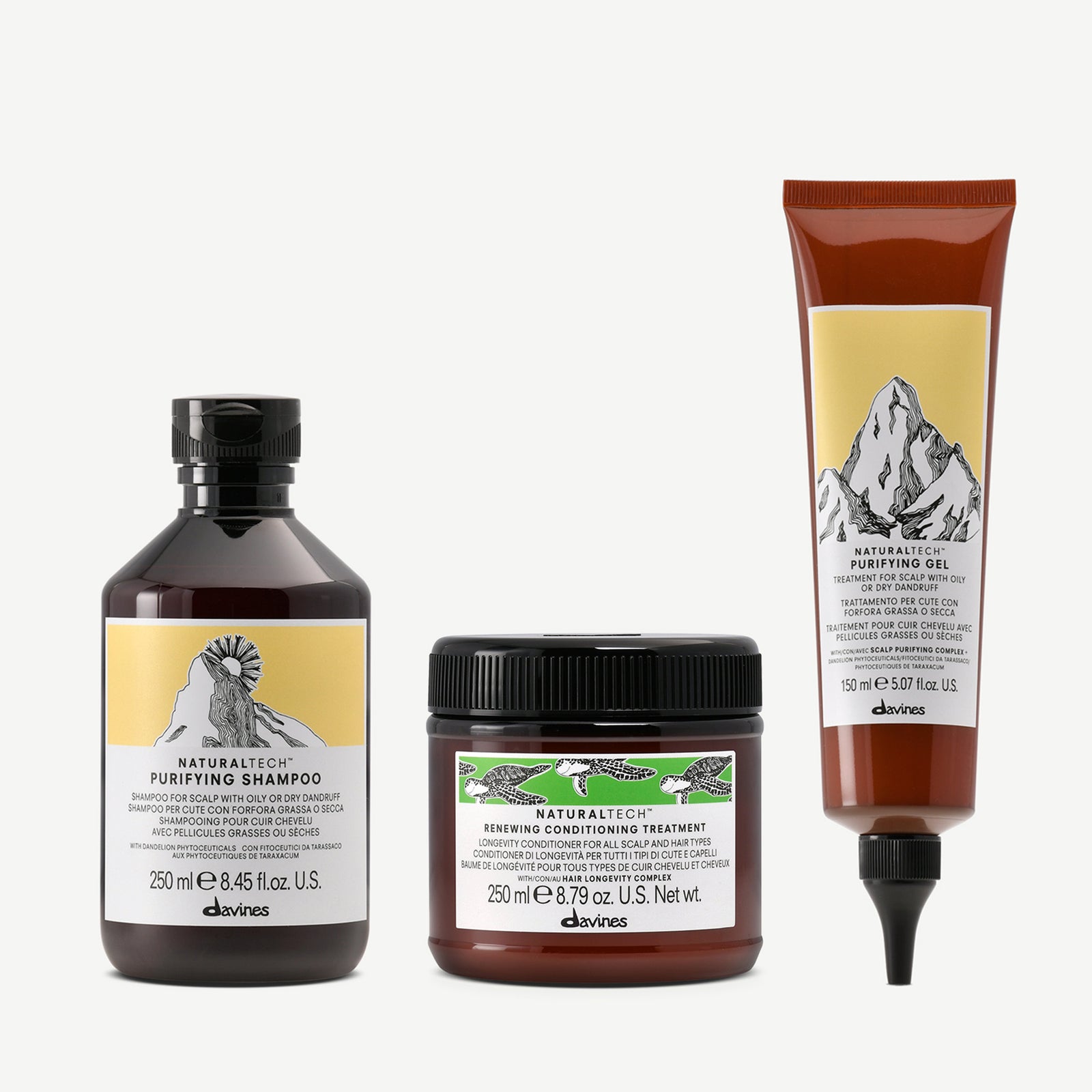 PURIFYING Scalp &amp; Hair Routine 1  Davines
