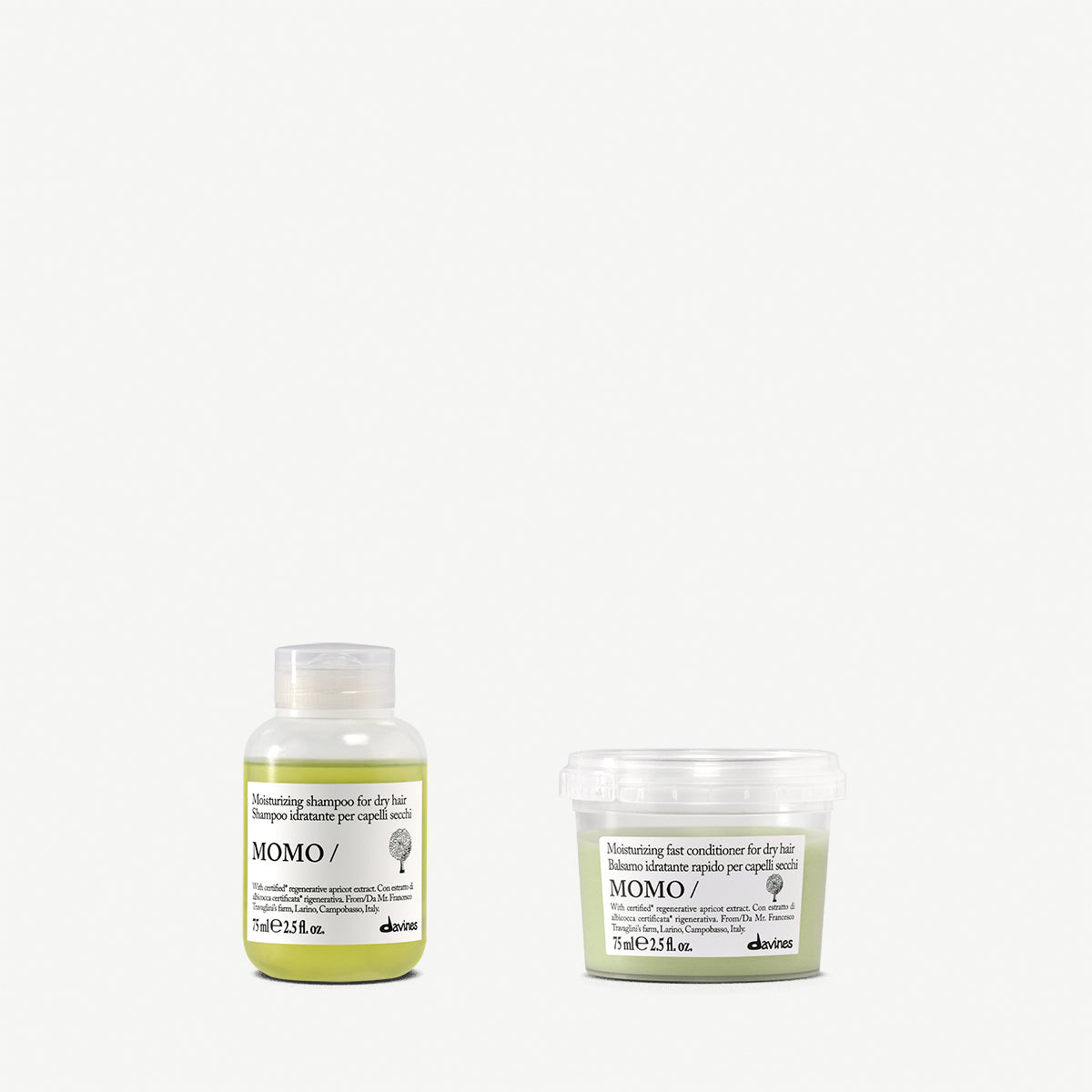 MOMO Reiseduo 1  2 pz.Davines

