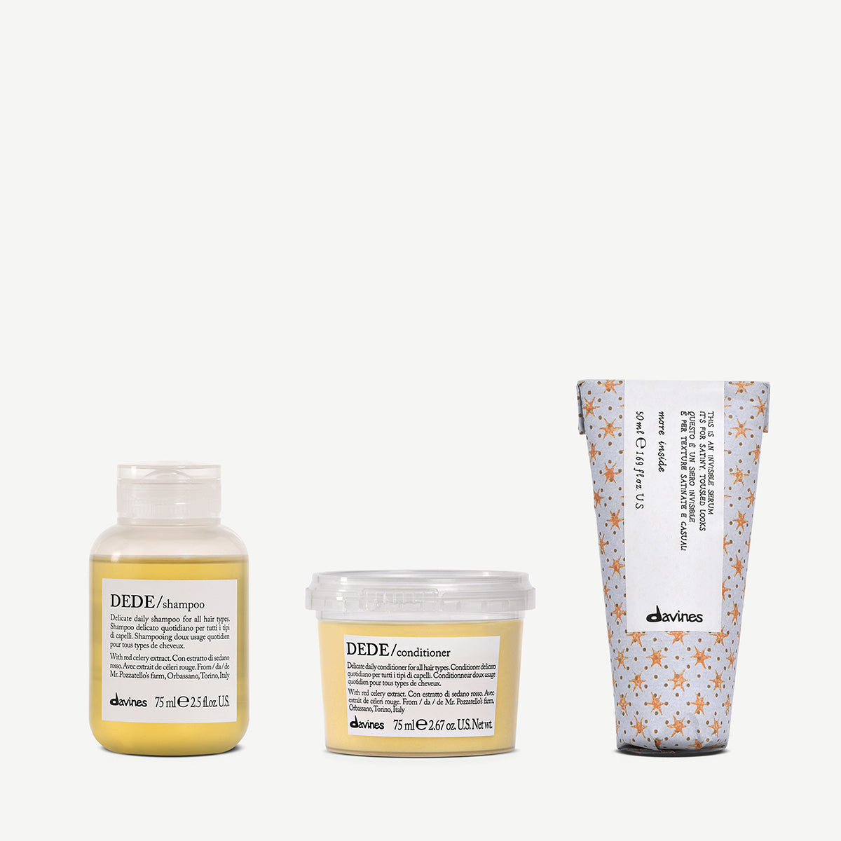 First Hair Kit „Kurzes Haar&quot; 1  3 pz.Davines
