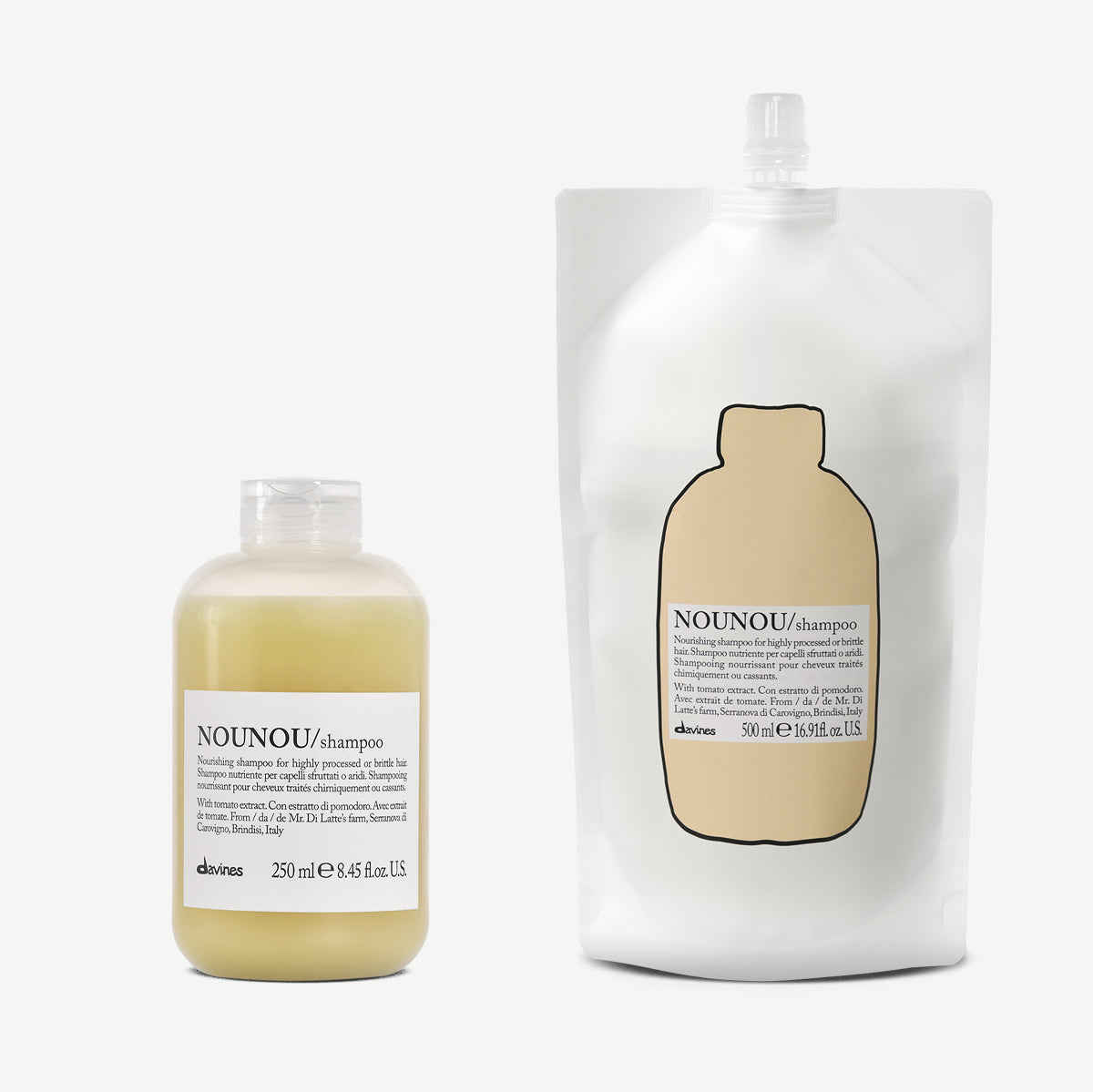 NOUNOU Shampoo &amp; Refill 1  2 pz.Davines

